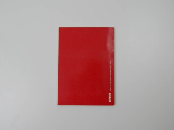 Ferrari 1975 Dealer Directory “Servizi Vendita E Assistenza” 365 308