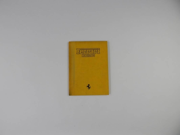 Ferrari 1975 Yearbook Annuario