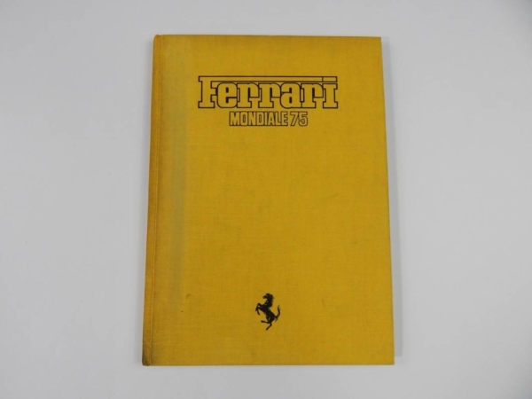 Ferrari 1975 Yearbook Annuario