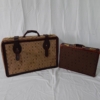 Ferrari Cavallino Print Luggage Set 1970s 1980s