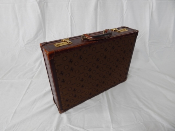 Ferrari Cavallino Print Luggage Set 1970s 1980s