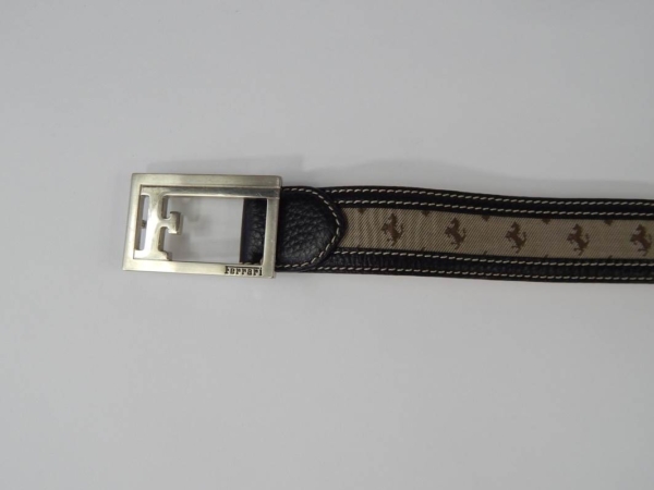 Ferrari 1980s Cavallino Print Italstyle Belt Cintura