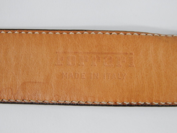 Ferrari 1980s Cavallino Print Italstyle Belt Cintura