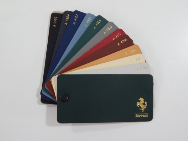 Ferrari 1980s Connolly Leather Sample Swatch