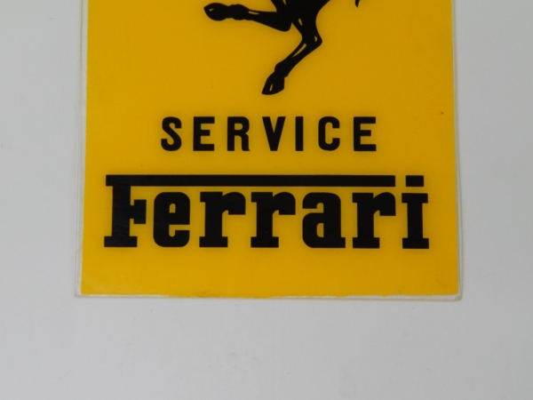 Ferrari 1980s Dealer Sign