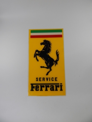 Ferrari 1980s Dealer Sign
