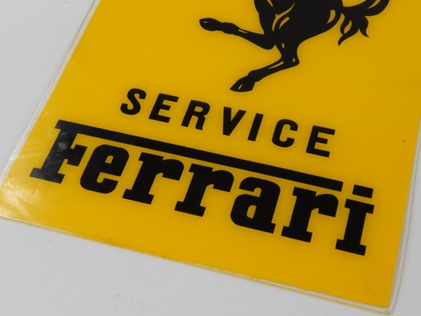 Ferrari 1980s Dealer Sign