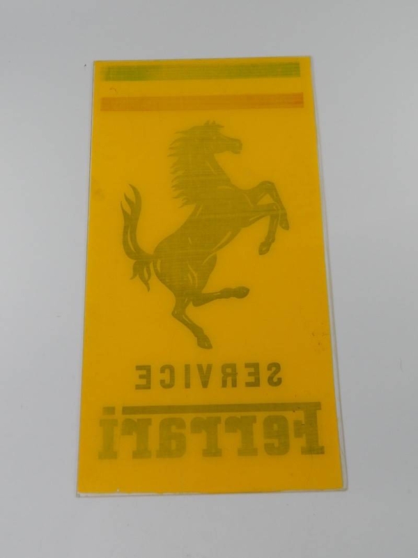 Ferrari 1980s Dealer Sign