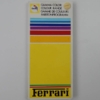 Ferrari 1980s Glasurit Paint Sample Swatch