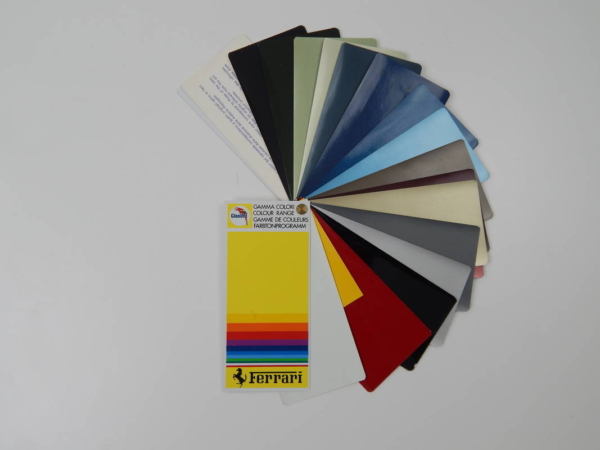 Ferrari 1980s Glasurit Paint Sample Swatch