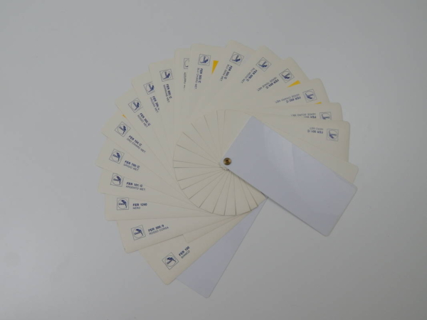 Ferrari 1980s Glasurit Paint Sample Swatch