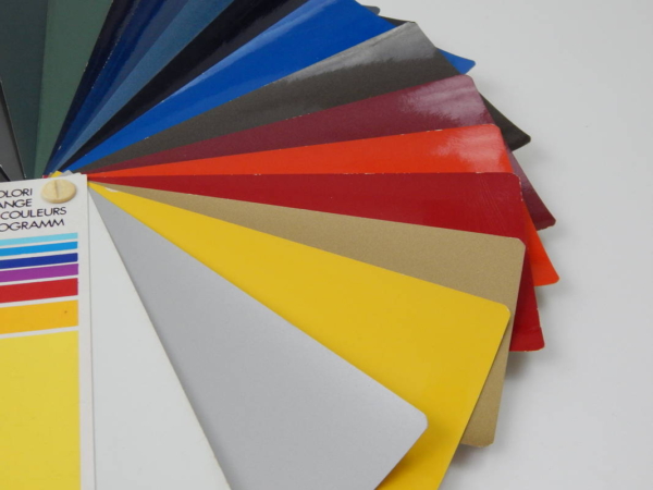 Ferrari 1980s Glasurit Paint Sample Swatch