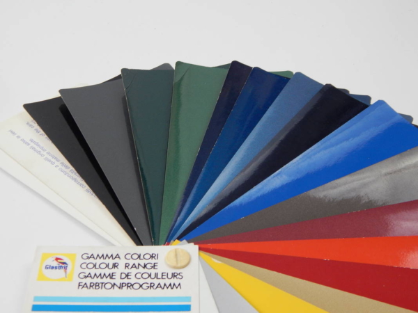 Ferrari 1980s Glasurit Paint Sample Swatch