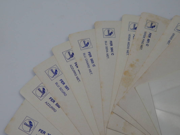 Ferrari 1980s Glasurit Paint Sample Swatch