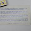 Ferrari 1980s Glasurit Paint Sample Swatch