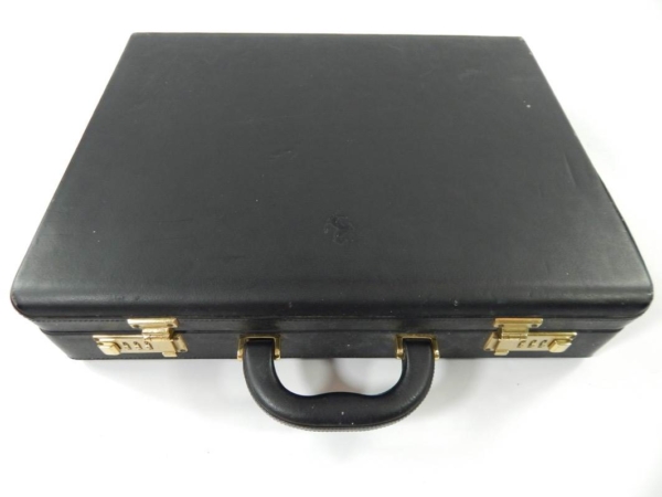 Ferrari 1980s Schedoni Leather Briefcase