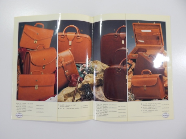 Original Ferrari Schedoni Luggage Sales Brochure Pamphlet 308 328 Dino Daytona