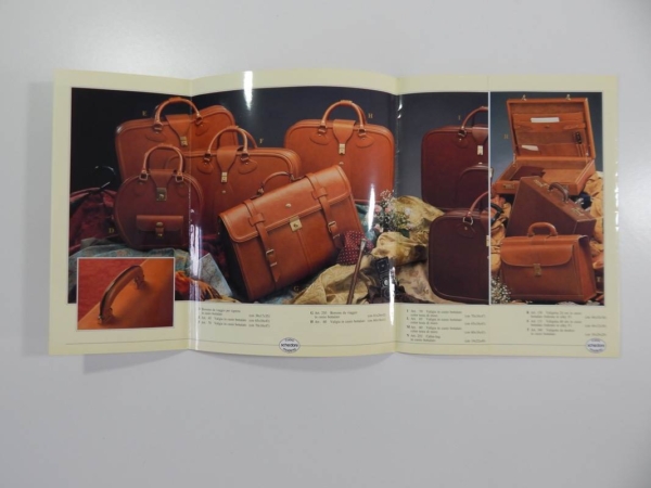 Original Ferrari Schedoni Luggage Sales Brochure Pamphlet 308 328 Dino Daytona
