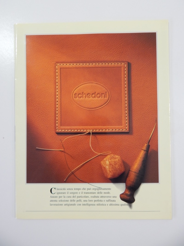 Original Ferrari Schedoni Luggage Sales Brochure Pamphlet 308 328 Dino Daytona