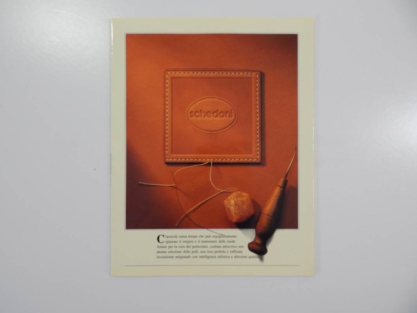 Original Ferrari Schedoni Luggage Sales Brochure Pamphlet 308 328 Dino Daytona