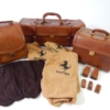 Ferrari 208 Turbo Complete 3 Piece Schedoni Leather Luggage Set