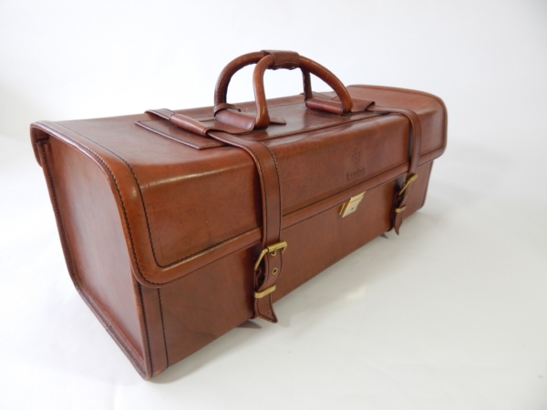 Ferrari 208 Turbo Complete 3 Piece Schedoni Leather Luggage Set