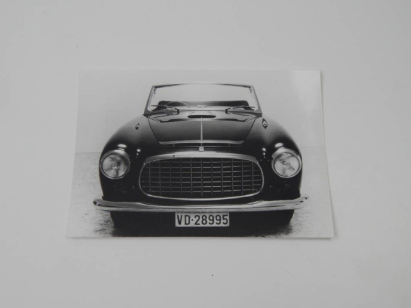 Ferrari 212 Inter Cabriolet Press Photograph