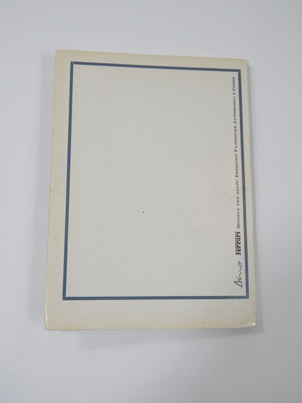 Ferrari 246 Dino GT Owner's Manual 1970