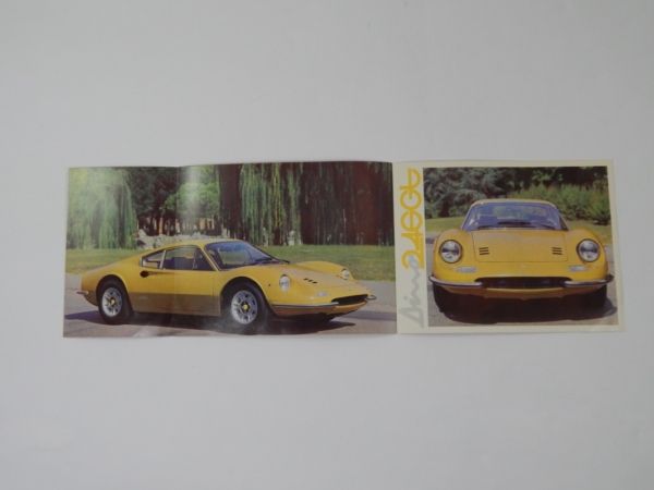 Ferrari 246 Dino GT Sales Brochure