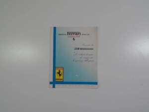 Ferrari 250 Granturismo Sales Brochure
