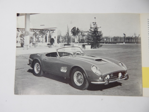Ferrari 250 California Spyder Sales Brochure French
