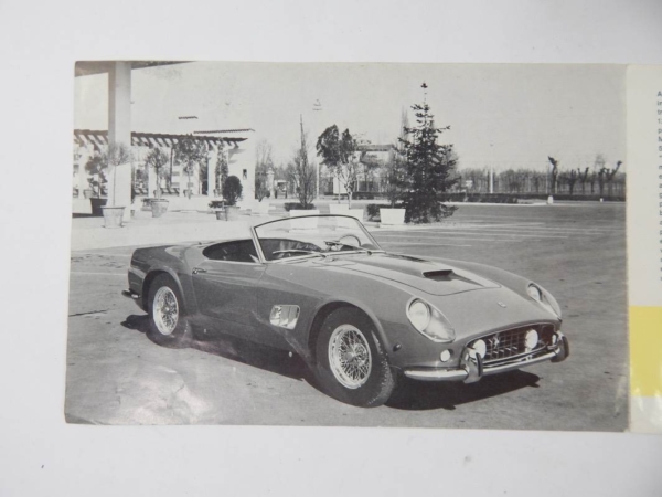 Ferrari 250 California Spyder Sales Brochure Italian