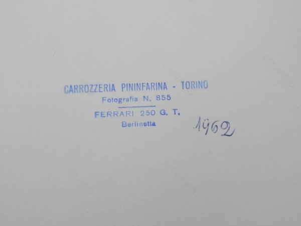 Ferrari 250 GT Berlinetta “Lusso” Press Photograph