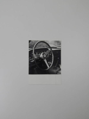 Ferrari 250 GT Le Mans Press Photograph Interior