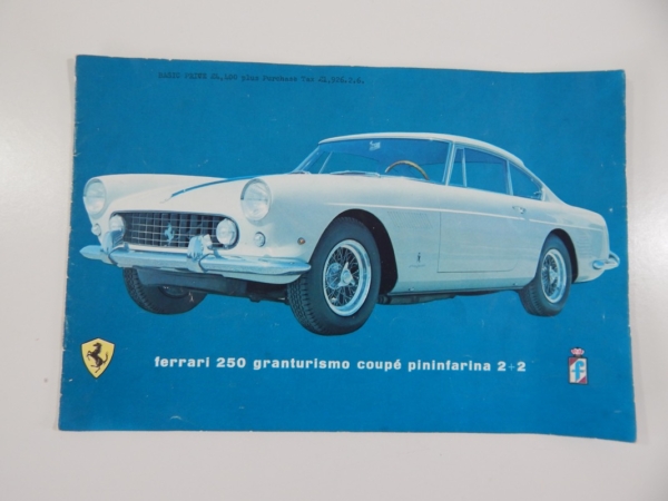 Ferrari 250 GTE Sales Brochure