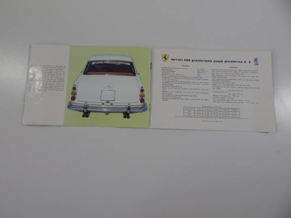 Ferrari 250 GTE Sales Brochure