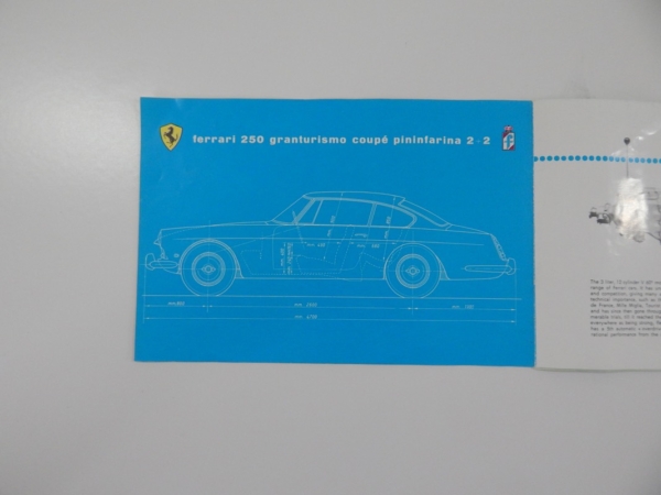 Ferrari 250 GTE Sales Brochure