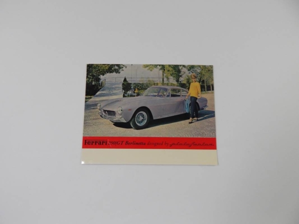 Ferrari 250 Lusso Sales Brochure