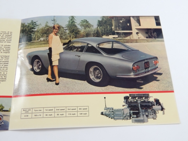 Ferrari 250 Lusso Sales Brochure