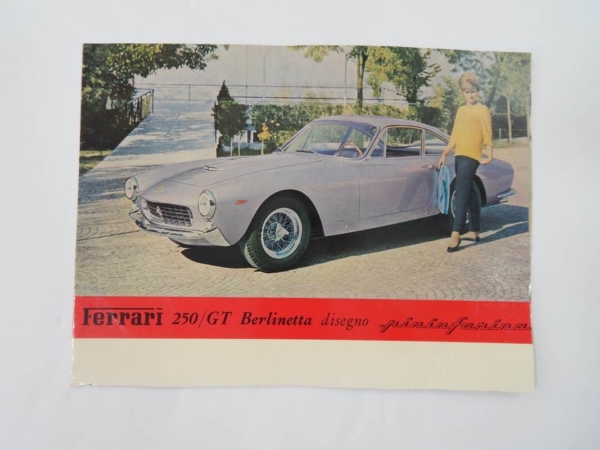 Ferrari 250 Lusso Sales Brochure