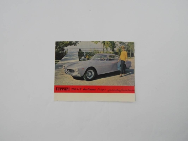 Ferrari 250 Lusso Sales Brochure