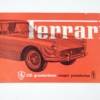 Ferrari 250 PF Coupé Sales Brochure