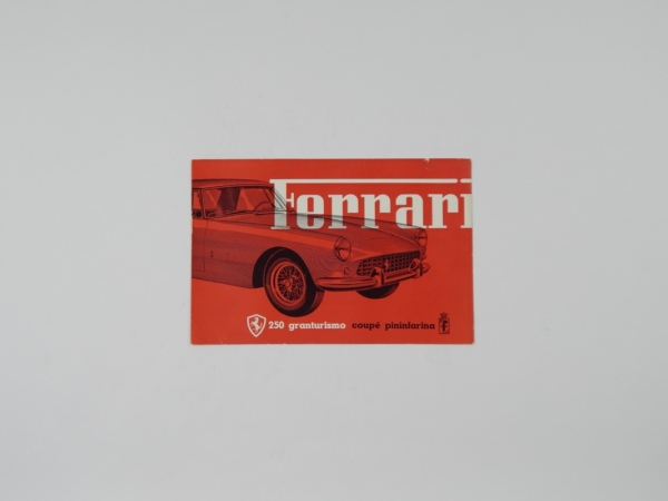 Ferrari 250 PF Coupé Sales Brochure