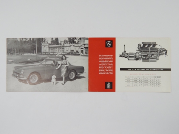 Ferrari 250 PF Coupé Sales Brochure