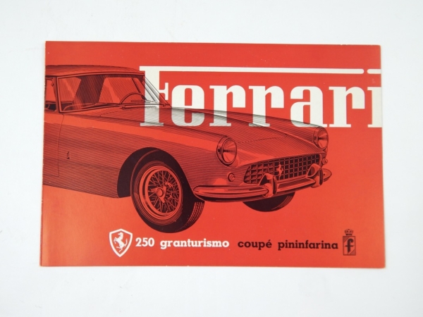 Ferrari 250 PF Coupé Sales Brochure