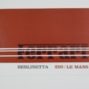 Ferrari 250LM Le Mans Sales Brochure