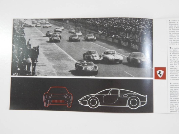 Ferrari 250LM Le Mans Sales Brochure