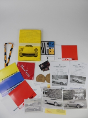 Ferrari 275 FCA 2016 Manuals