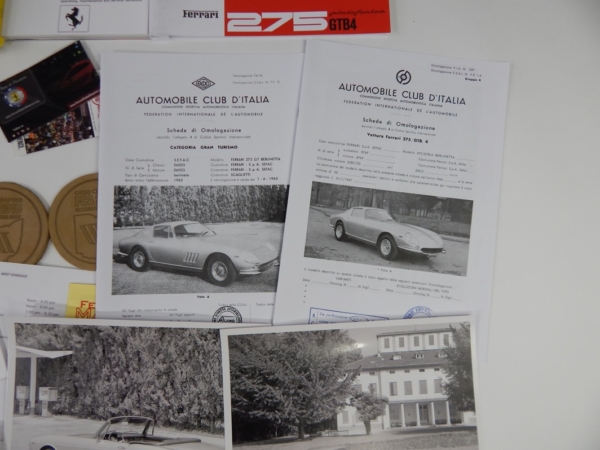 Ferrari 275 FCA 2016 Manuals