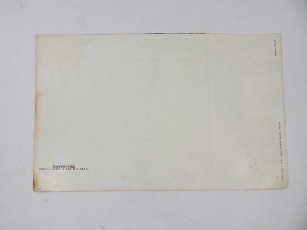 Ferrari 275 GTB/4 Sales Brochure
